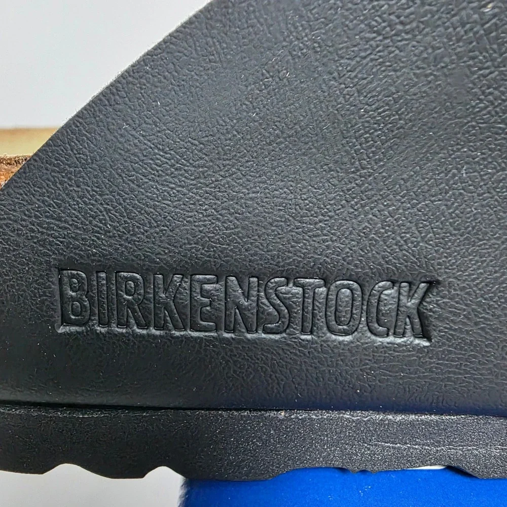 Birkenstock Gizeh BS Black Birko-Flor Thong Sandals Mens 11 EU 44 New In Box
